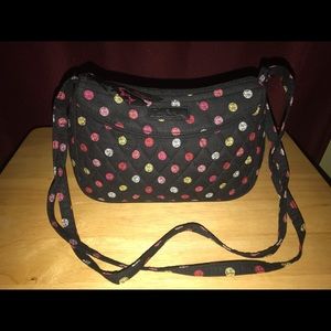 Vera Bradley Little Crossbody Havana Dots
